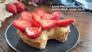 Crème Pâtissière Inratable sans Oeuf, Vegan et Sans Soja: Crème Épaisse