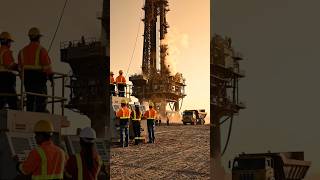 Built on power. Driven by grit. 🛢️🔥#OilRig #IndustrialWork #Engineering #HeavyMachinery