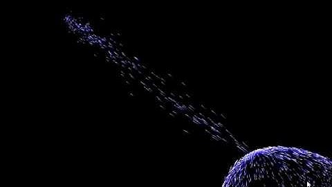 Simple OpenGL Particle System with an Obstacle 2.avi