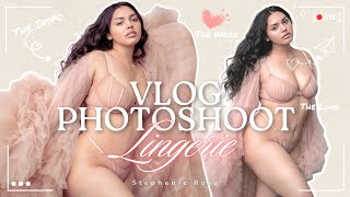 Lingerie photoshoot Vlog: Victorias secret Inspo