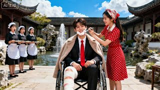 誰も両脚が不自由な社長を気にしない、ただこの貧しい娘だけが気にせず彼のひげを剃りマッサージまでしてあげる！恋が始まる！#ceo