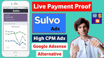 High CPM Google AdSense Alternative ad Network Sulvo Adx Live Payment Proof(High CPM)Sulvo ADx proof