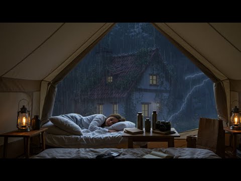 Midnight Rainstorm Ambience