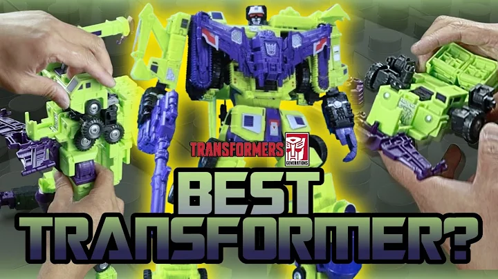 Is this the BEST TRANSFORMER Toy? | Studio Series 86 Devastator