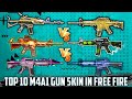 BEST M4A1 SKIN IN FREE FIRE | TOP 10 M4A1 GUN SKIN IN FREE FIRE | BEST M4A1 GUN SKIN |