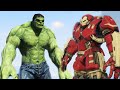 DEMİR ADAM VS HULK!! - GTA 5 Iron Man Hulkbuster vs Hulk