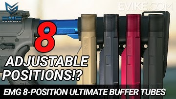 8 Adjustable Positions!? - EMG 8-Position Ultimate M4 Buffer Tube - Quick Look
