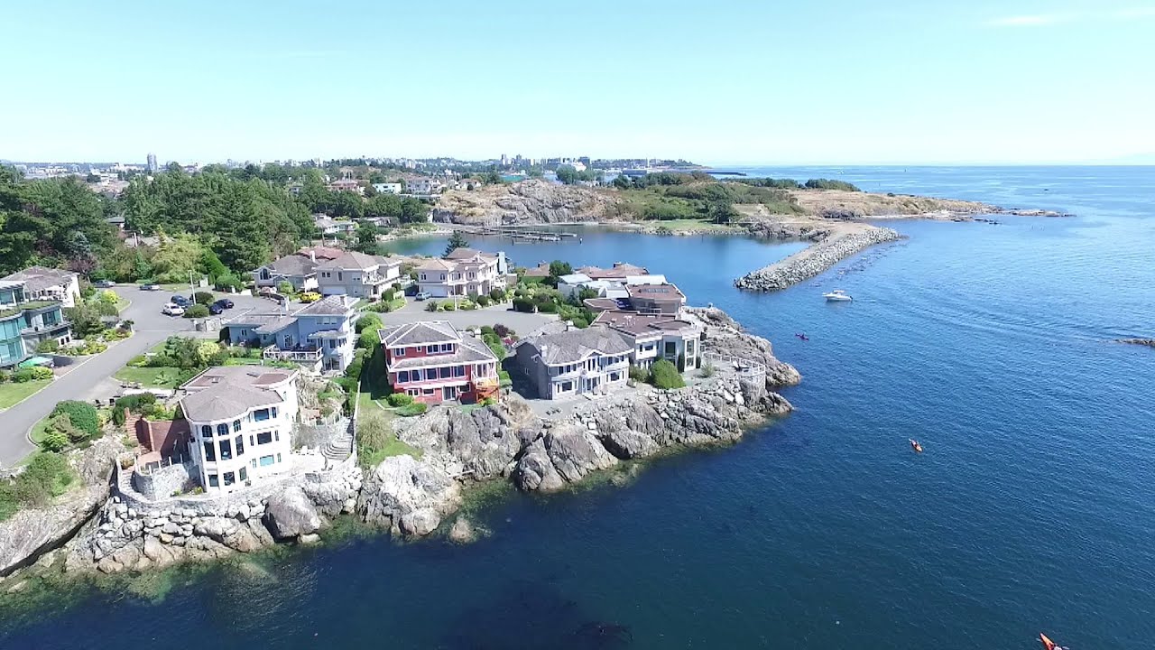 DJI P3 Test flight, Victoria BC Canada, Esquimalt water front YouTube