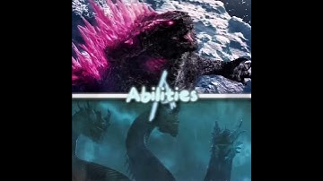 Evolved Godzilla vs ghidorah || #shorts #edit #monsterverse #godzilla