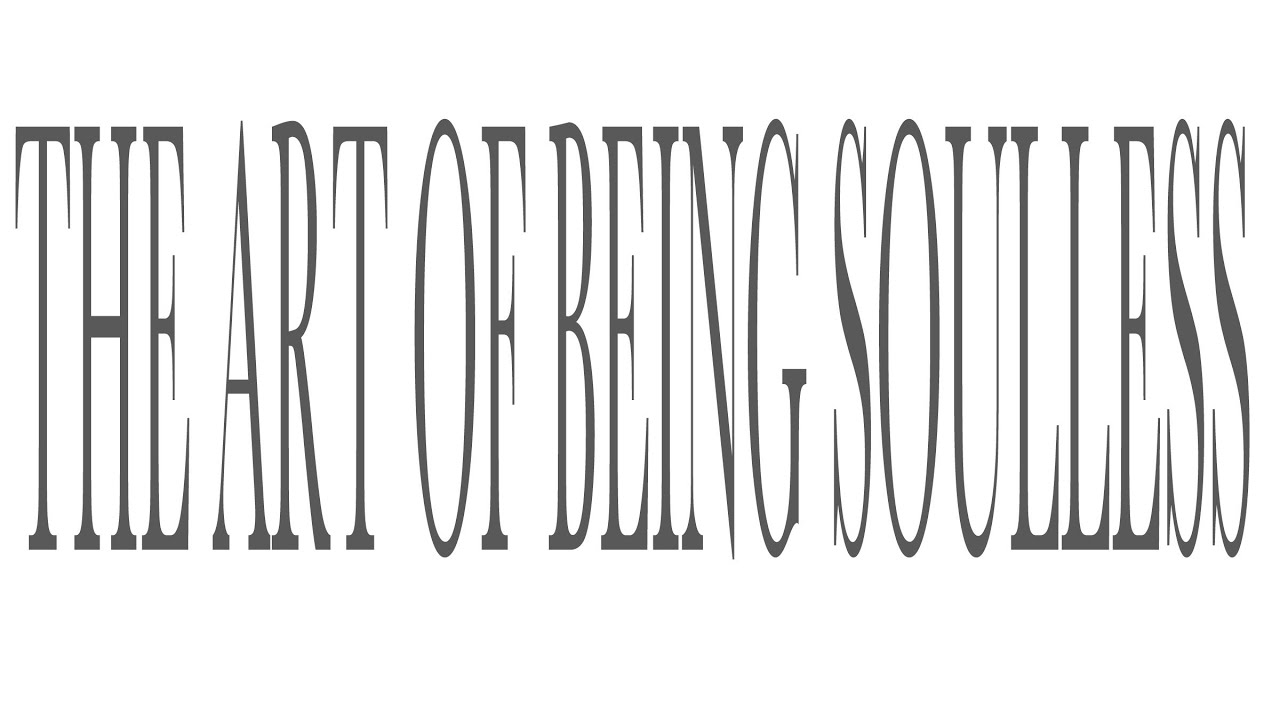 The Art of Being Soulless (feat. Amber Russell) - YouTube