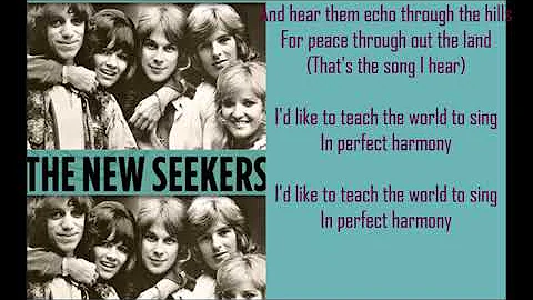 THE NEW SEEKERS  I`d LIke To Teach The World To Sing  lyrics