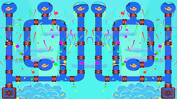 Save the Fish Game || Pull the Pin || All Levels 671-680 fishdom ##61