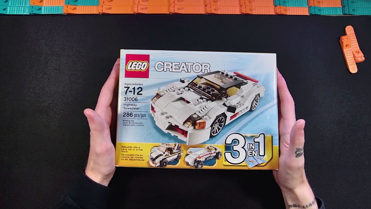 LEGO Creator 3 in 1 Highway Speedster 31006 Main Build And Review