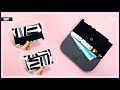 DIY How to make a long wallet or bankbook pouch / Easy sewing tutorial [Tendersmile Handmade]