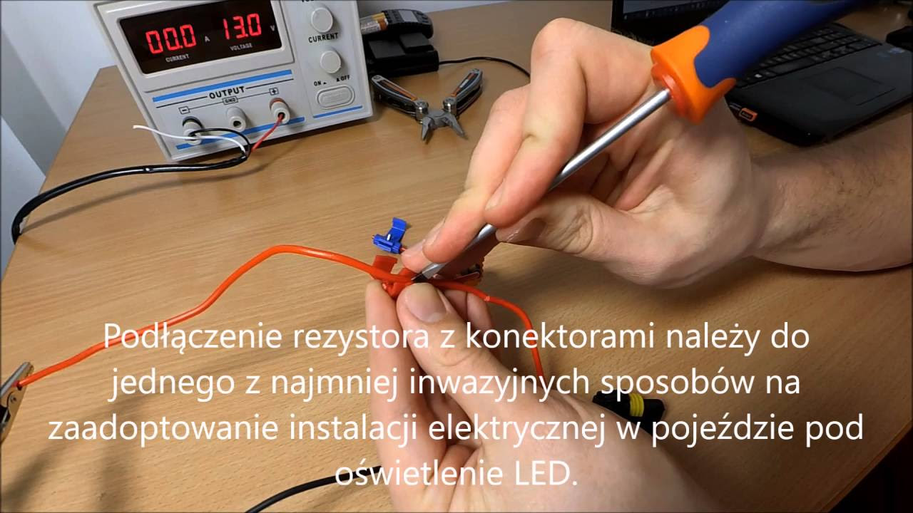 Jak dobrać rezystor (opornik) do diody LED z prawa Ohma - obliczenia i pomiary | ForumWiedzy