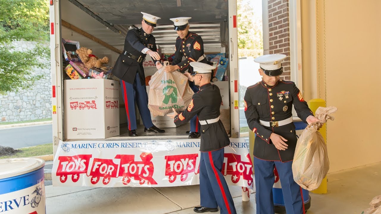Toys For Tots Christmas Morning Psa