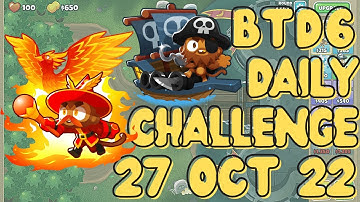 Bloons TD 6 - Daily Challenge (No MK) - "BTD6 But It