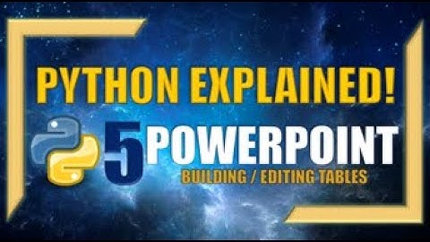 Create PowerPoint Presentations With Python | Part 5