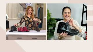 Clarks Artisan Leather Ankle Boots - Certina Joy on QVC