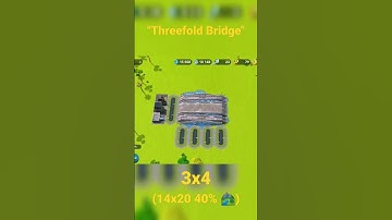 SimCity BuildIt "Threefold Bridge"