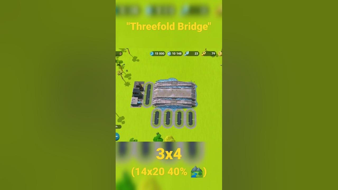 SimCity BuildIt "Threefold Bridge" YouTube
