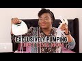 WHY EXCLUSIVE PUMPING, PUMPS I USE, HOW I PUMP AS A FIRST TIME MOM || Bemi.A