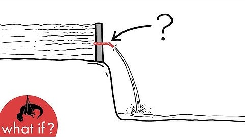What if you funneled Niagara Falls through a straw?