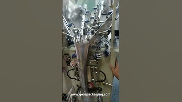 Automatic 4 vibrating hardware sorting bowl counting bag filling sealing packing machine