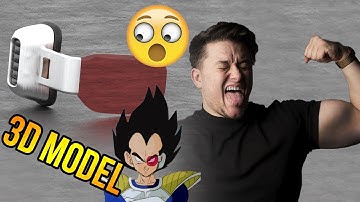 DBZ SCOUTER in 3D | Dragon Ball 3D Editing