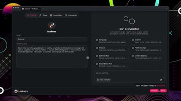 Share AI Agents with Knowledge via Taskade