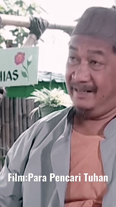 Scane film para pencari tuhan | Asrul jual genteng biar anak istri nya bisa makan