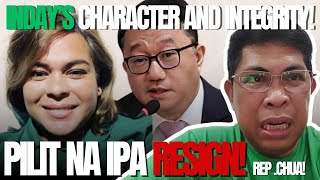 CALLING INDAY'S ATTENTION! MAG RESIGN KANA! CHARACTER AND INTEGRITY ARE NOW IN SERIOUS QUESTION!