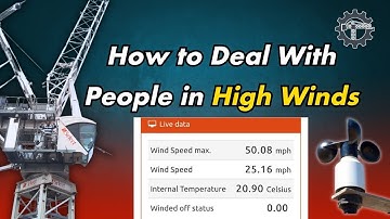 Crane Operating Roleplay | How to Deal With People in High Winds  #conctruction