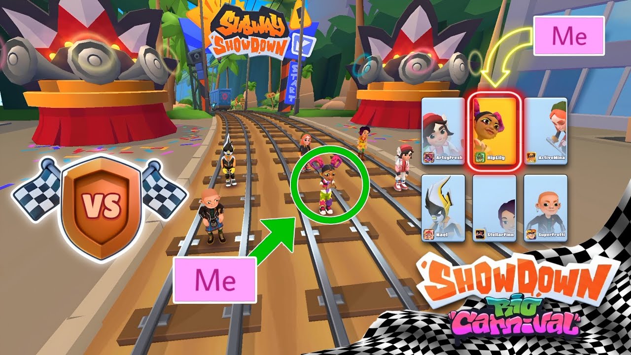 🏁 Subway Surfers Showdown Versus Race Mode RIO CARNIVAL 2025 - Gameplay with Multiplayer! 🎉🇧🇷