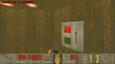 Doom (Unity PC port) E1M3 (Secret exit) - Any% - 29.660