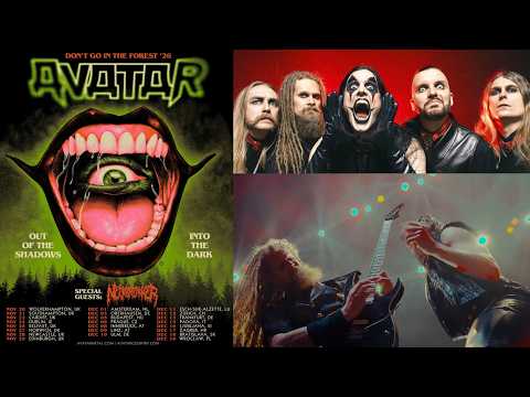 Avatar announce 2026 Tour With Neckbreakker - &ldquo;Don&rsquo;t Go in the Forest&rdquo; Tour in Europe