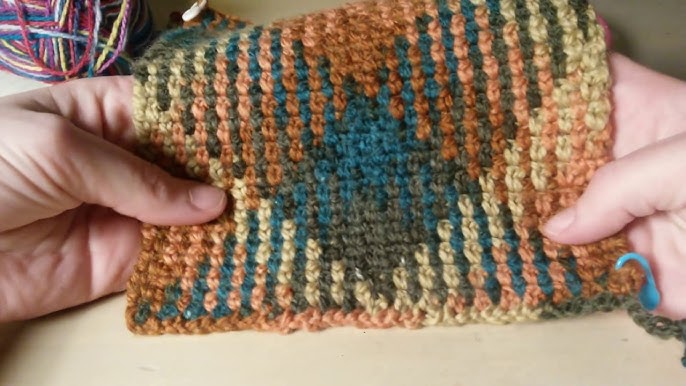 How to Crochet Color Planned Pooling Designs with Yarn - Naztazia ®