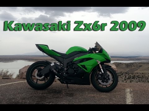 2009 Kawasaki Ninja ZX6R Walk Around M4 Exhaust