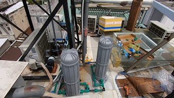 Lắp 2 Bộ lọc đầu nguồn Tân Á Đại Thành Beluga B2.1 Nhà cho thuê căn hộ dùng nước giếng khoan