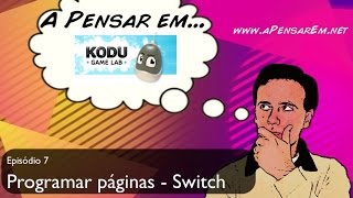 Tutorial Kodu (Ep 7 - Programar página - Switch)