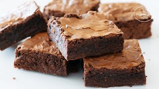 The best fudgy brownie recipe | Chewy Brownie by 쿠킹씨 Cooking See 219,590 views 2 years ago 8 minutes, 42 seconds