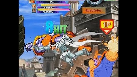 MvC2: Jin + Thanos (bubble) 65% Sequence by LuisMarvel