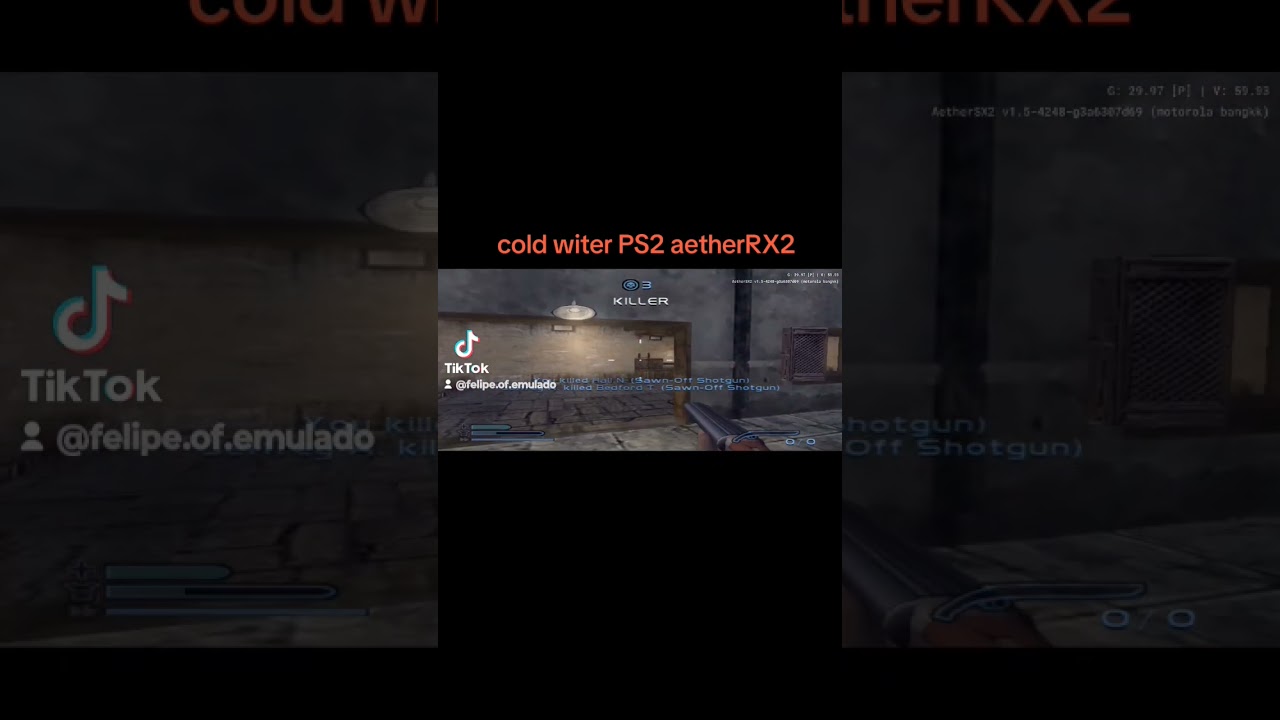 cold witer aetherRX2 emulador PS2 