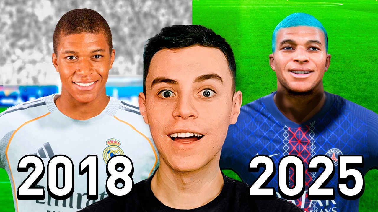 Puse la Carrera de Mbappe Al Revés