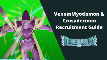 VenomMyotismon & Crusadermon Recruitment Guide - Digimon World Next Order - 100% Walkthrough 71