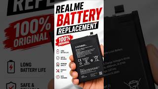 Realme Battery Replacement | How To Change Realme battery | Realme Battery Change in Minutes #shorts