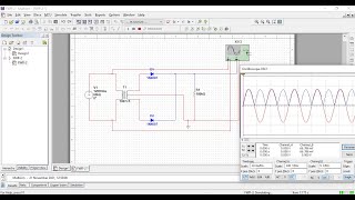 Full Wave Rectifier with and without filter using Multisim