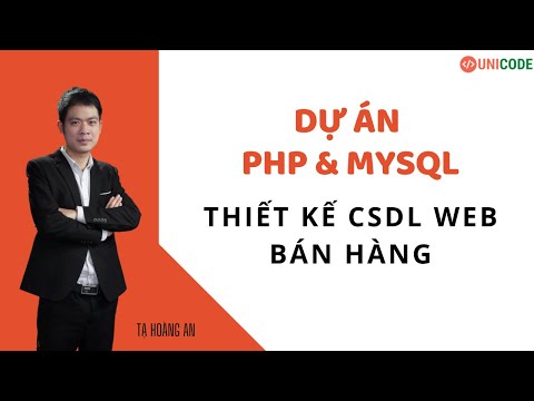 Dự án PHP: Thiết kế CSDL Web Bán Hàng