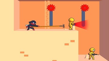 Red Ninja Wall Crawler! GamePlay Walkthrough Android, IOS - LDT GamePlay