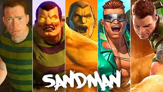 Evolution of Sandman in games